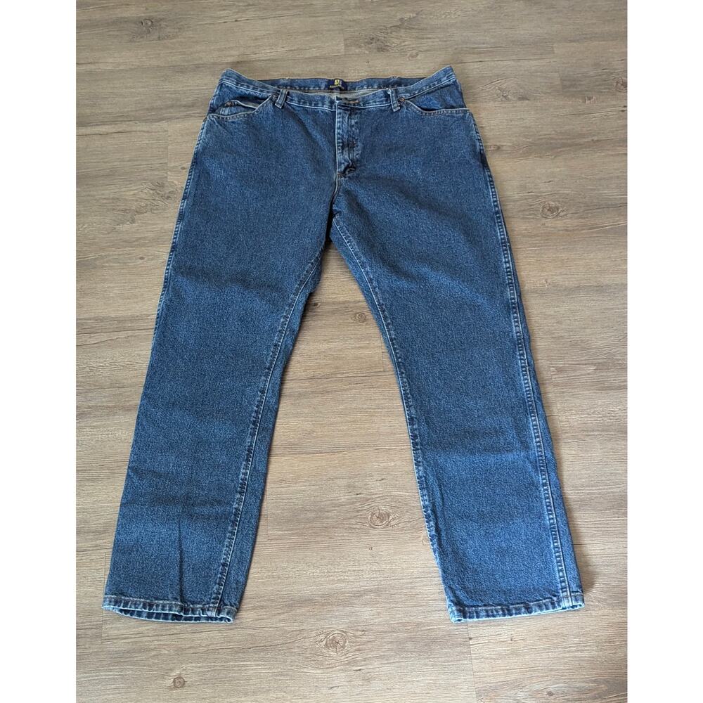 Mens WRANGLER Premium Performance Regular Fit Cowboy Cut Jeans Size 40 x 34